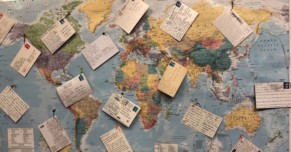 Famous Mha Map MHA Abbey Park Seeks Postcards for World Map Collection
