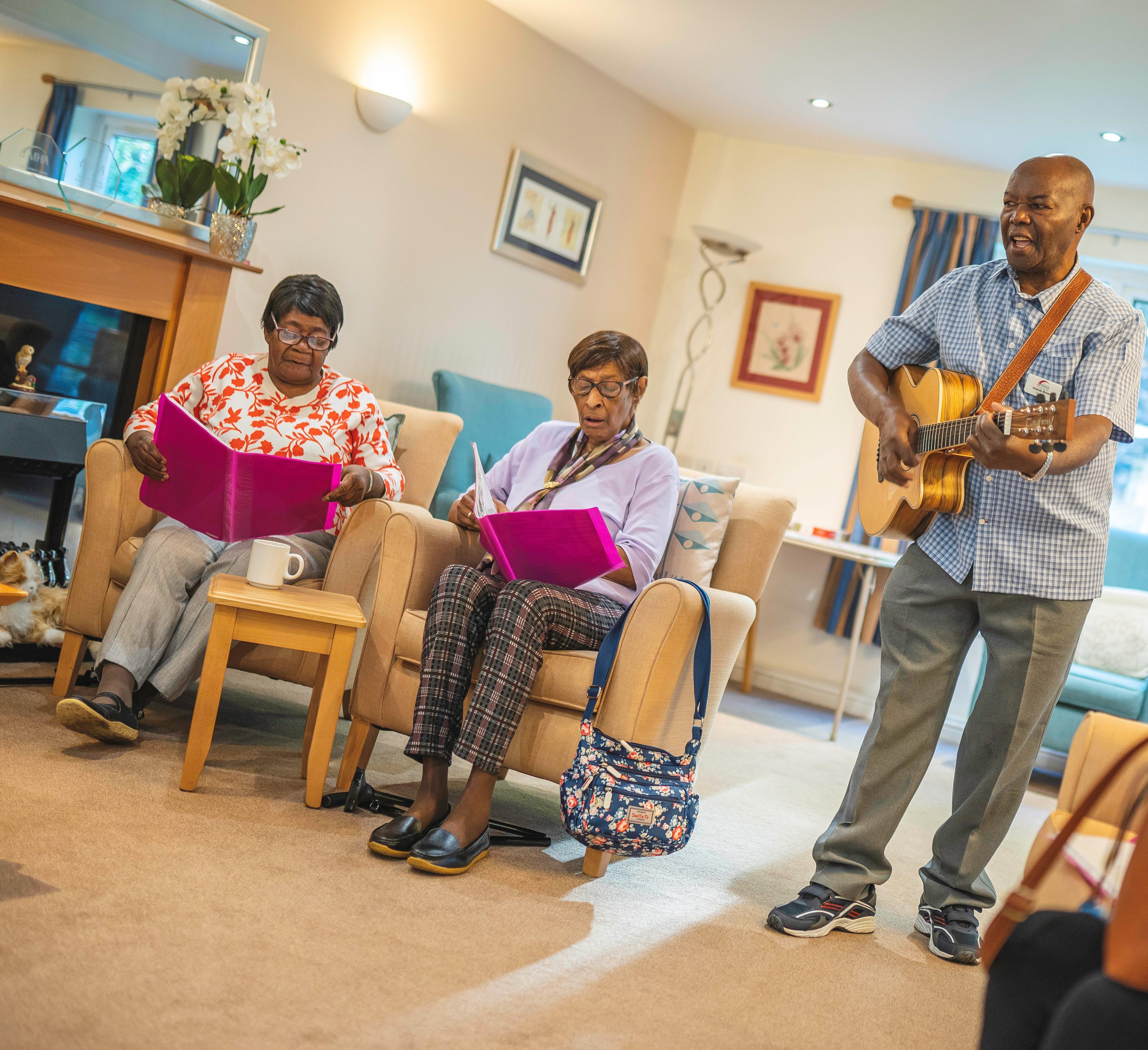 Support leading worship with older people