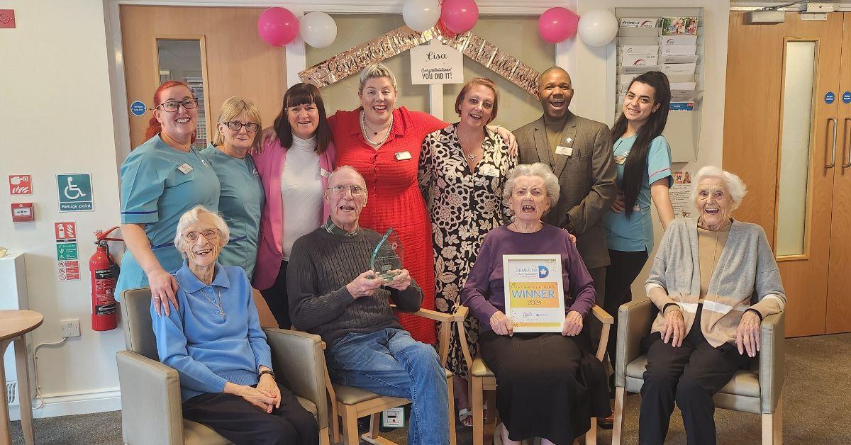 Delight as home manager at MHA Pennystone Court wins national award